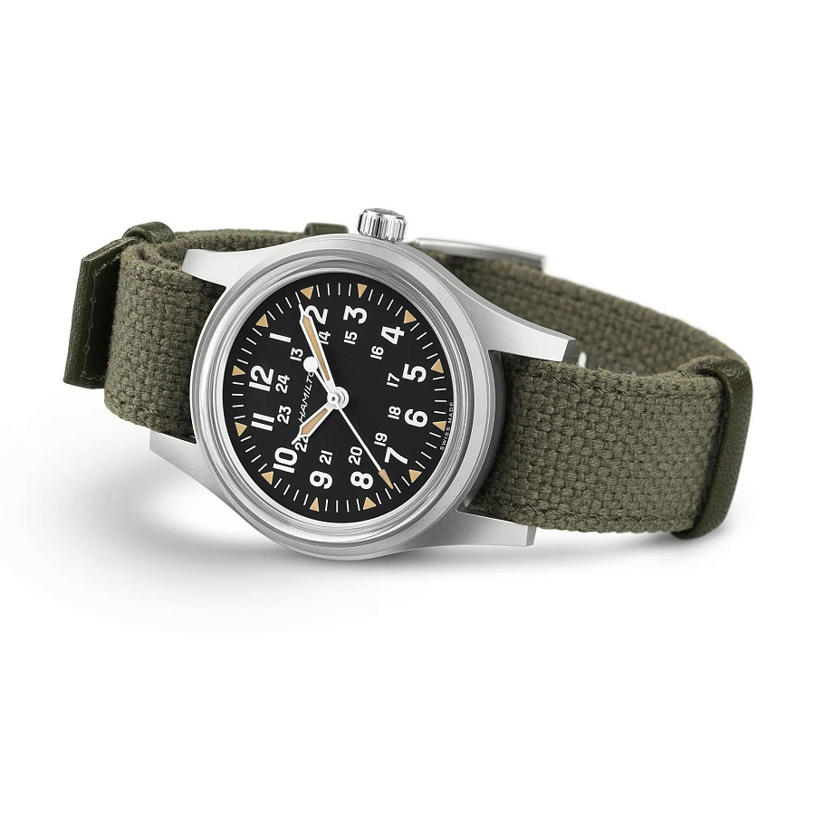 Часы Hamilton Khaki Field H69399930 — сталь, Швейцария