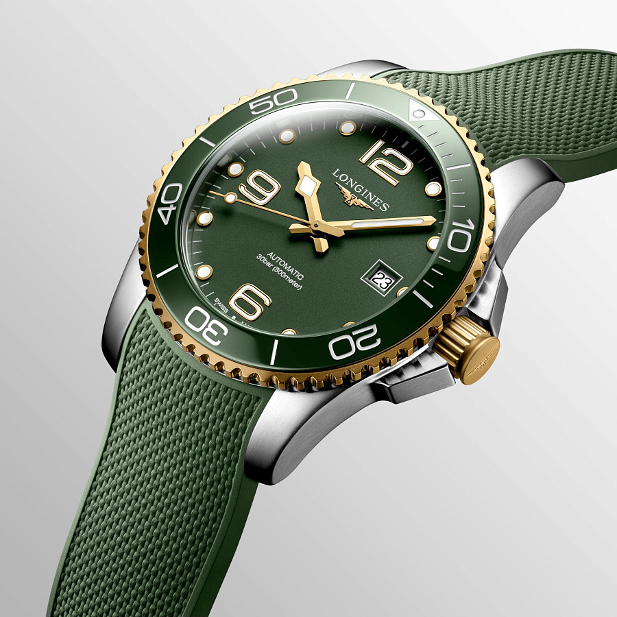 Часы Longines HydroConquest L3.781.3.06.9 — каучук, мужские