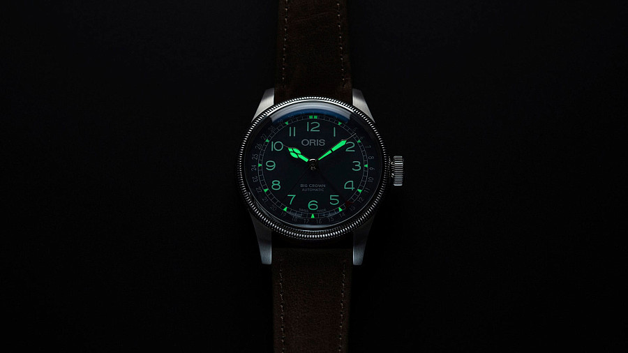 Часы Oris Big Crown Pointer Date 01 754 7741 4065-07 5 20 63 — Швейцария, механические