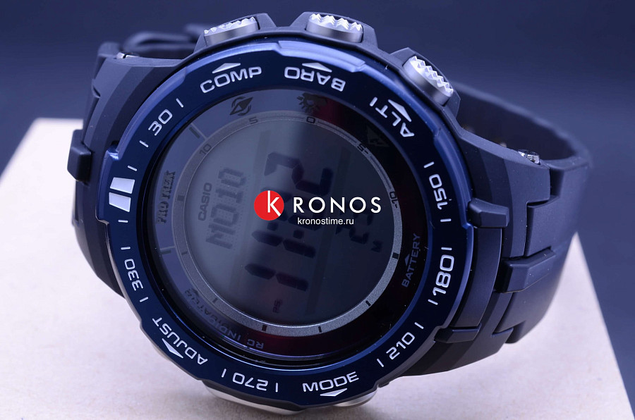 Часы Casio Pro Trek PRW-3100YB-1 — электронные, Япония, мужские