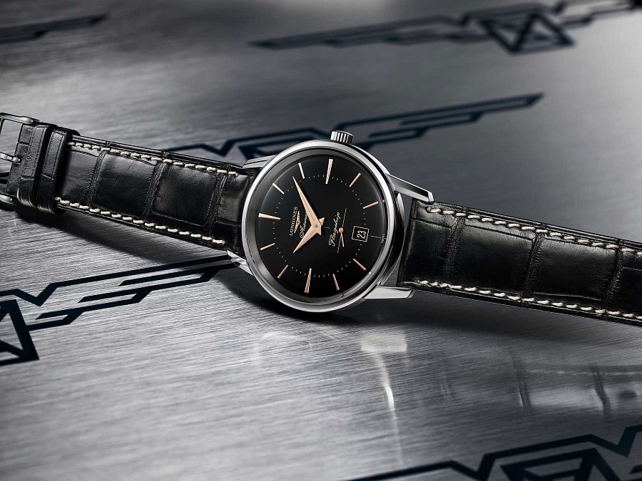 Часы Longines Heritage L4.795.4.58.0 — механические, Швейцария, мужские