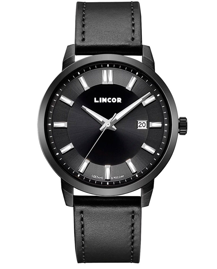Часы Lincor Uni 4034L-3 — мужские, черный