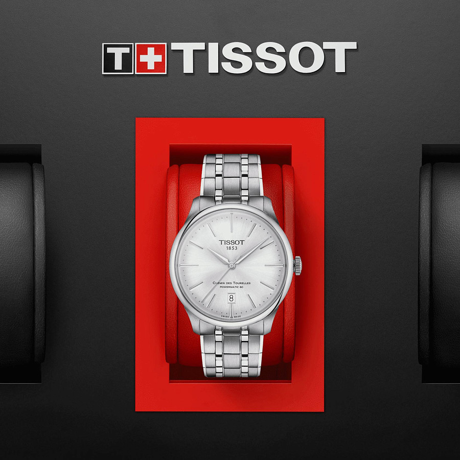 Часы Tissot Chemin des Tourelles Powermatic 80 T139.807.11.031.00 — артикул T1398071103100, мужские