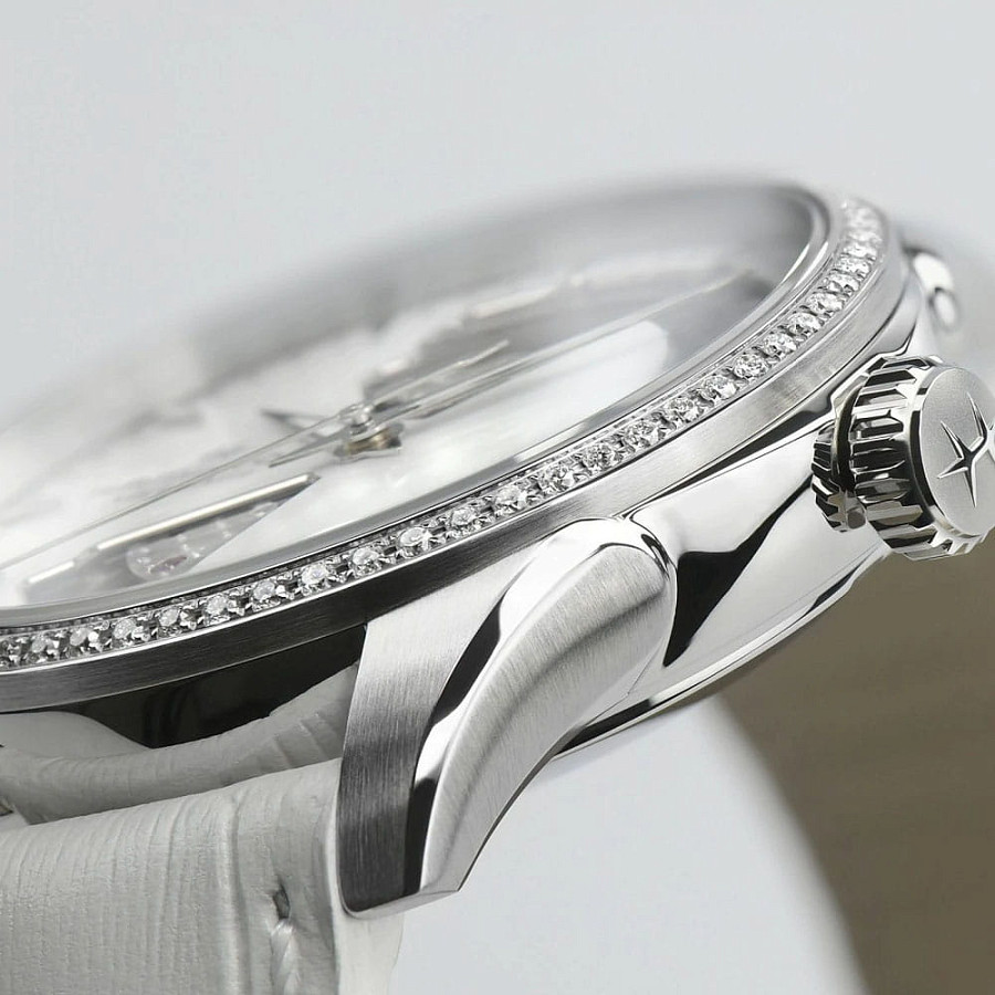 Часы Hamilton Jazzmaster Open Heart Lady Auto H32205890 — механические, сталь