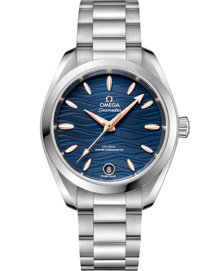 Часы Omega Seamaster Aqua Terra 220.10.34.20.03.001 — женские, синий