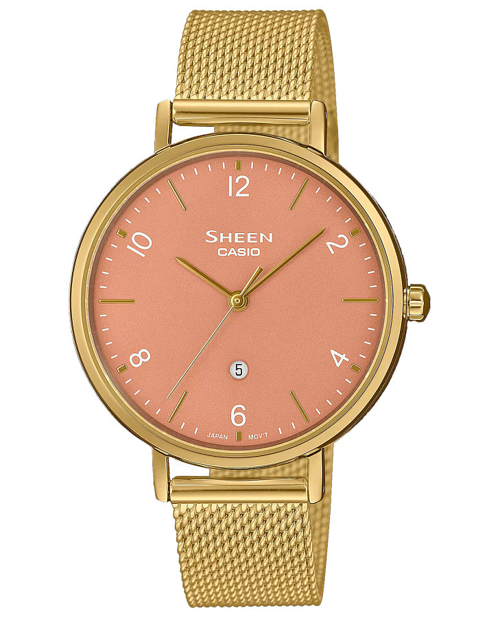 Часы Casio Sheen SHE-4562GM-4A — женские, розовый