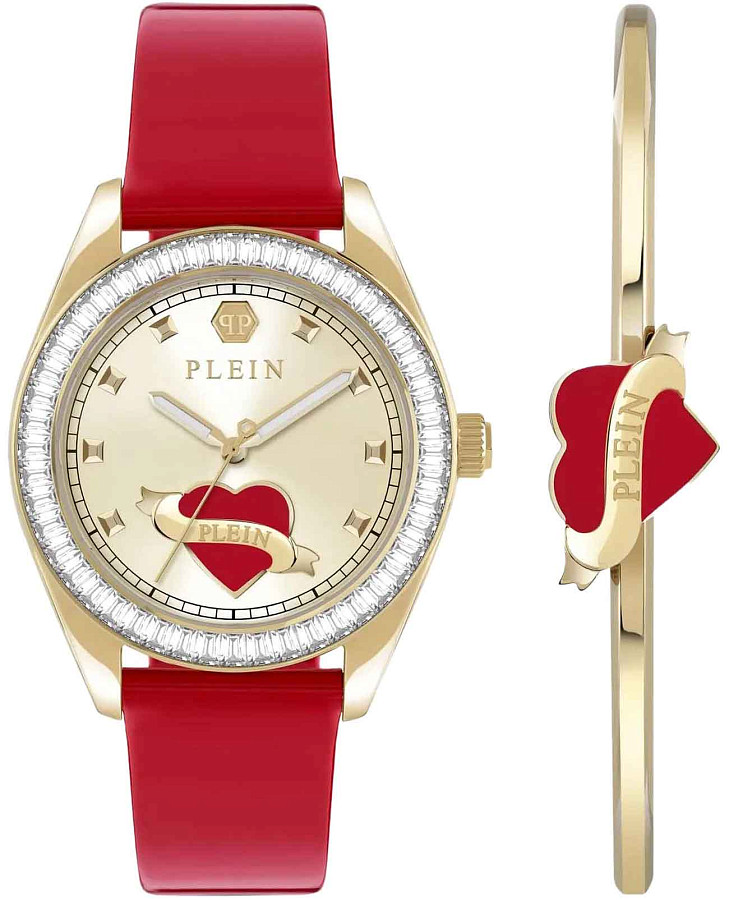 Часы Philipp Plein Valentine PW2BA0825_SET — женские, золотистый