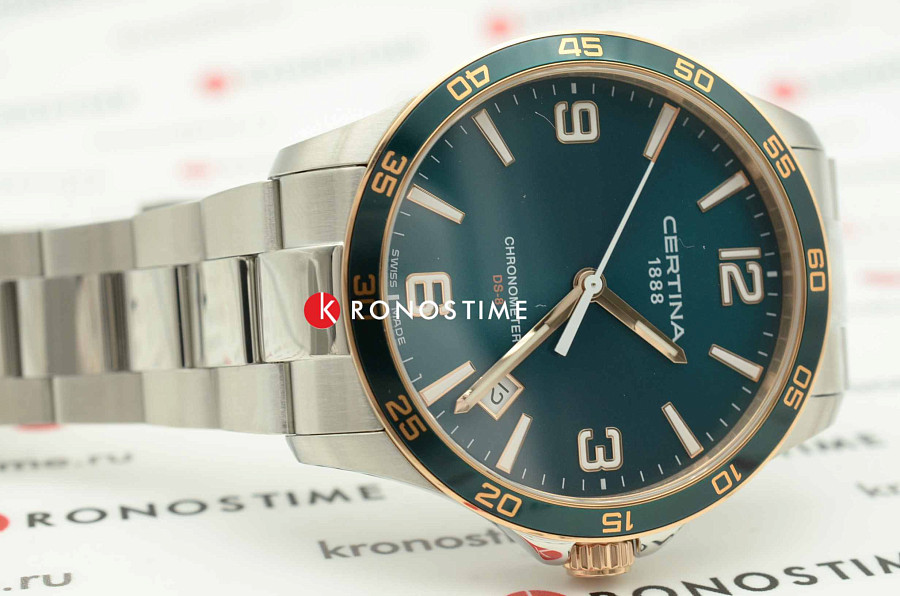 Часы Certina DS-8 C033.851.21.097.00 — мужские, серебристый