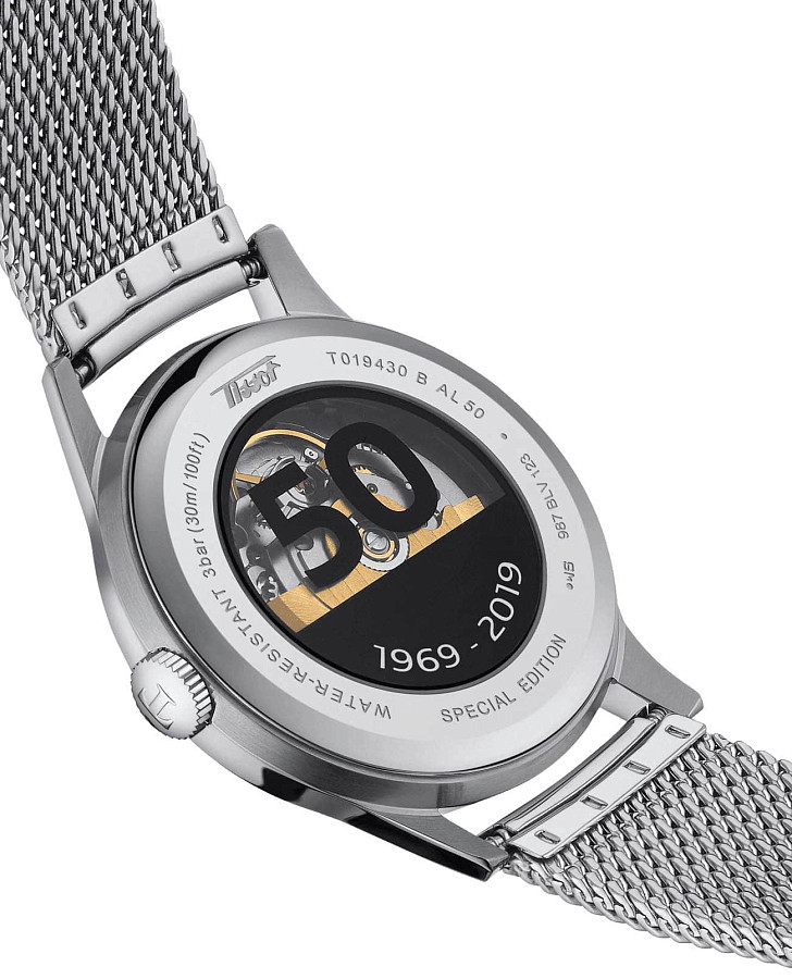 Часы Tissot Heritage Visodate Automatic Alpine Dieppe 50th Anniversary Special Edition T019.430.11.031.01 — Швейцария, механические