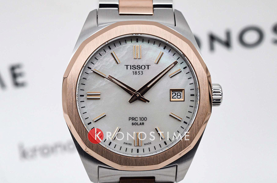 Часы Tissot PRC 100 Solar Quartz 34mm T151.822.22.111.00 — артикул T1518222211100
