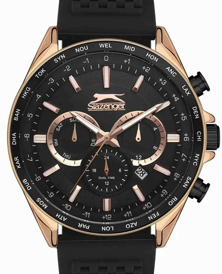 Часы Slazenger SL.09.2179.2.02 — кварцевые, суперметалл металл