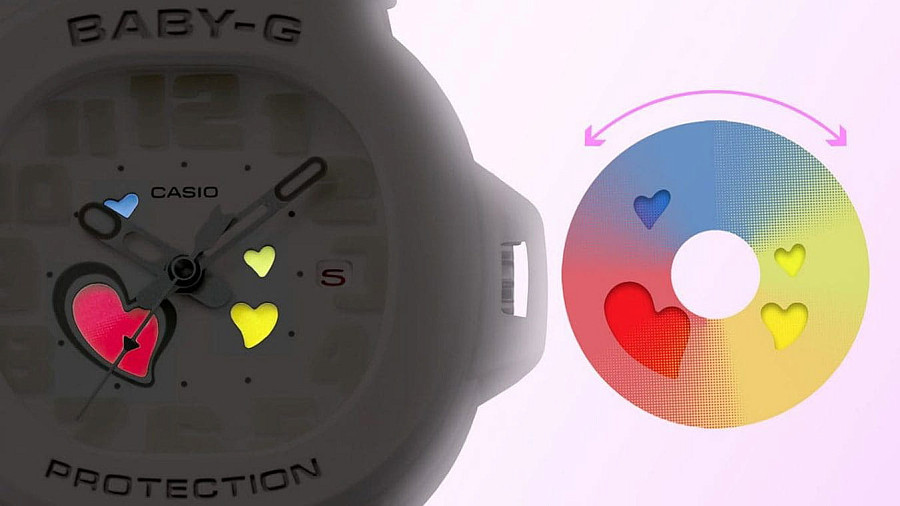 Часы Casio Baby-G BGA-10-4A — пластик, женские