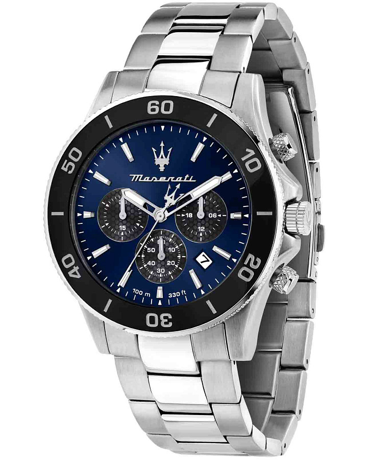 Часы Maserati Competizione Chronograph R8873600009 — мужские, синий