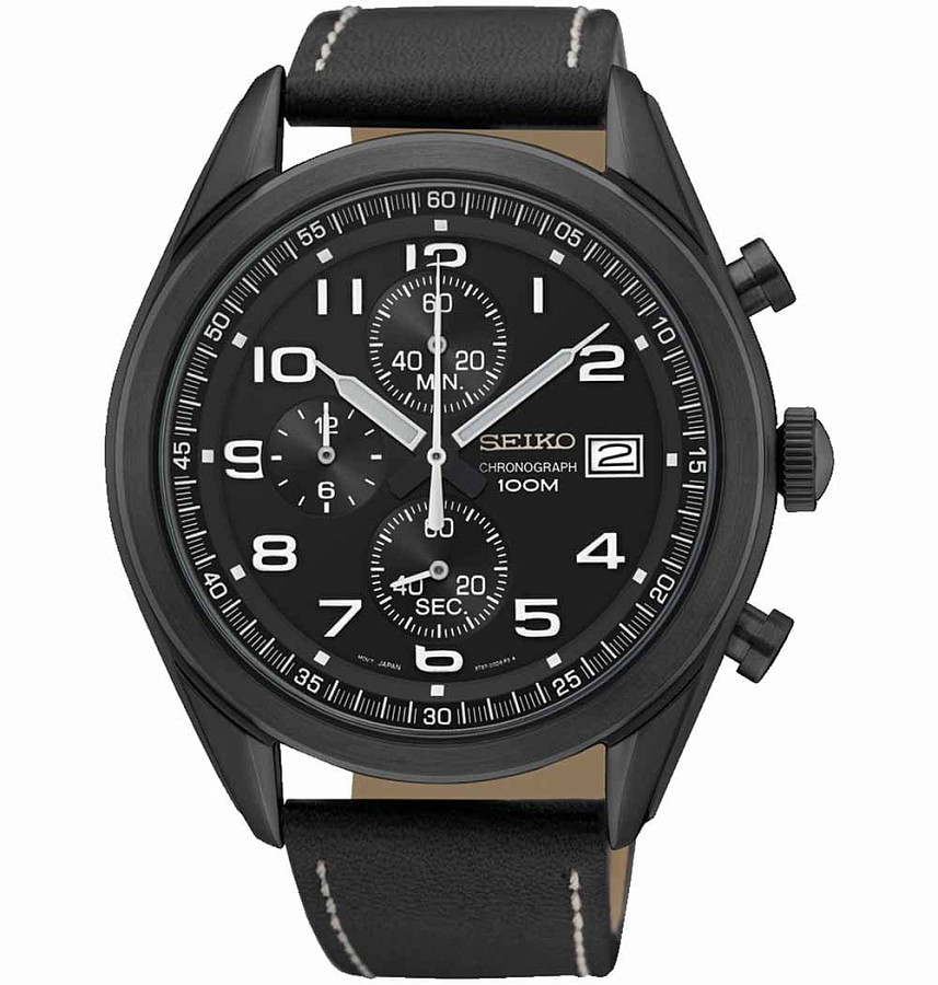 Часы Seiko Conceptual Series Sports SSB277P1 — мужские, черный