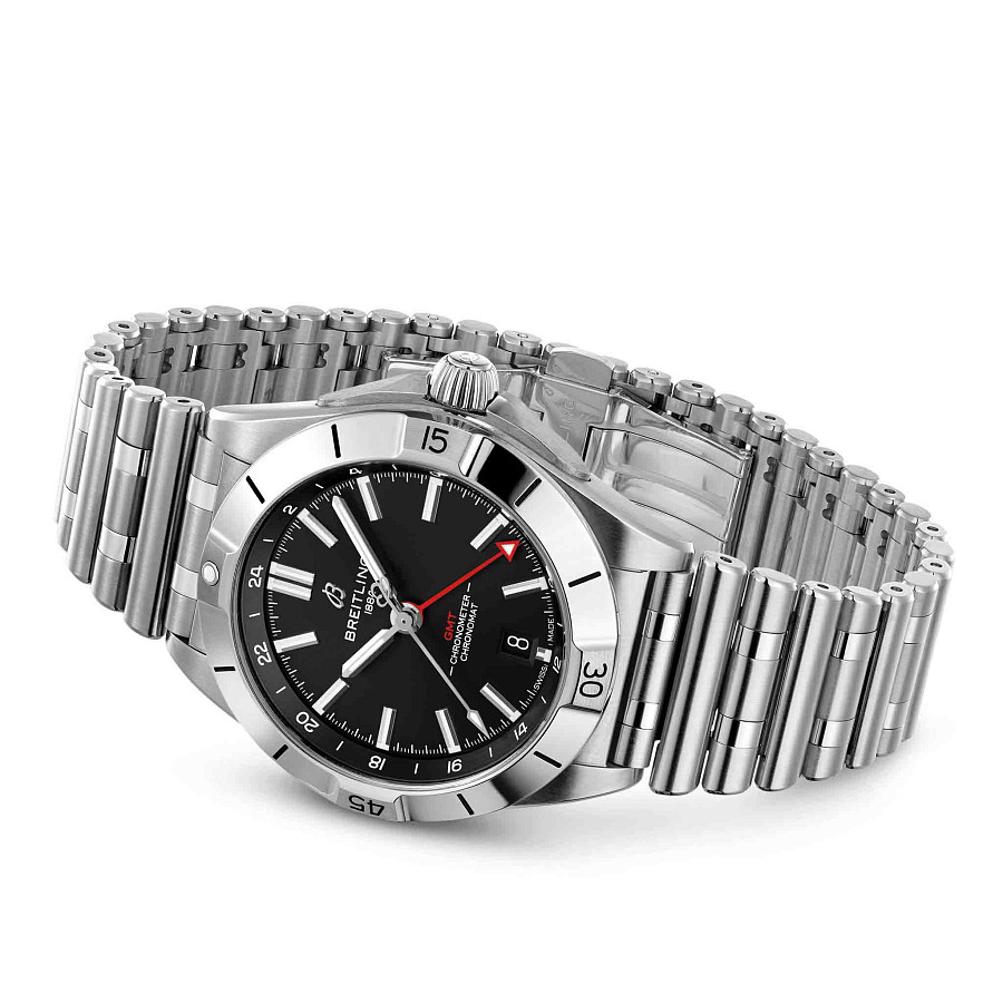 Часы Breitling Chronomat Automatic GMT 40 A32398101B1A1 — нержавеющая сталь, мужские