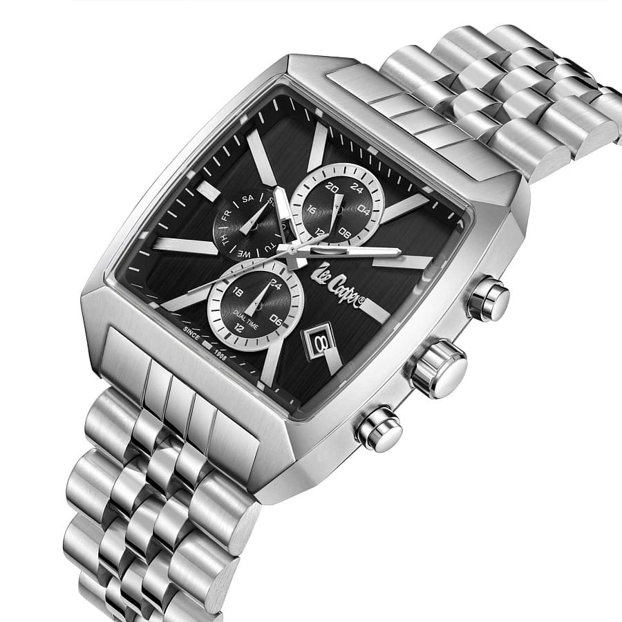 Часы Lee Cooper LC08139.350 — кварцевые, металл сталь
