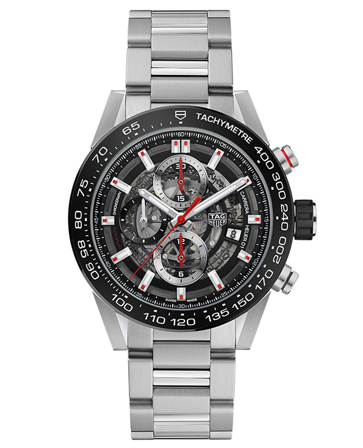 Часы TAG Heuer Carrera CAR201V.BA0766 — мужские, серый