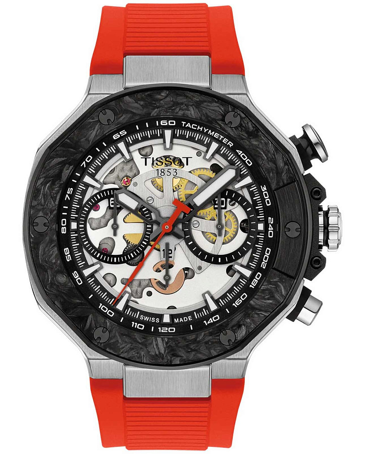 Часы Tissot T-Race MotoGP 2026 45 mm T141.462.27.051.00 — мужские, серебристый