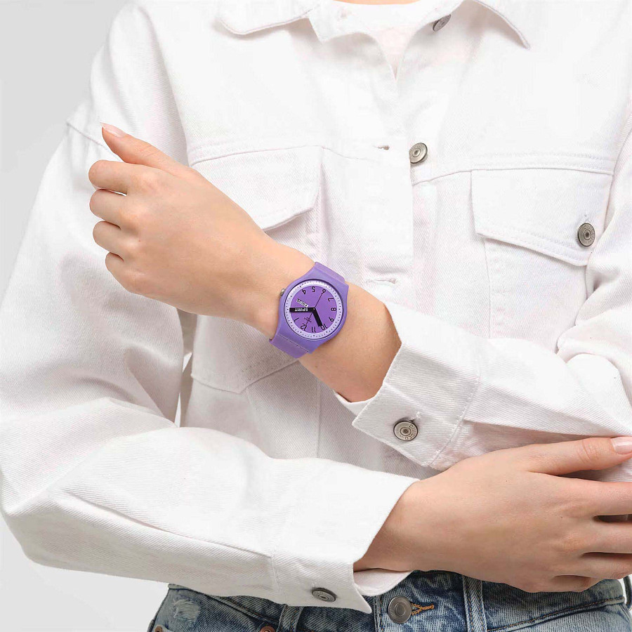 Часы Swatch New Gent Biosourced SO29V700 — пластик, Швейцария