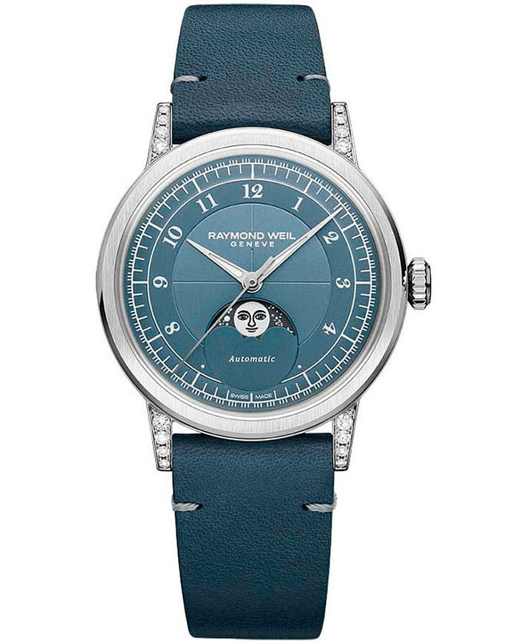 Часы Raymond Weil Millesime 2145-SCS-05511 — женские, синий