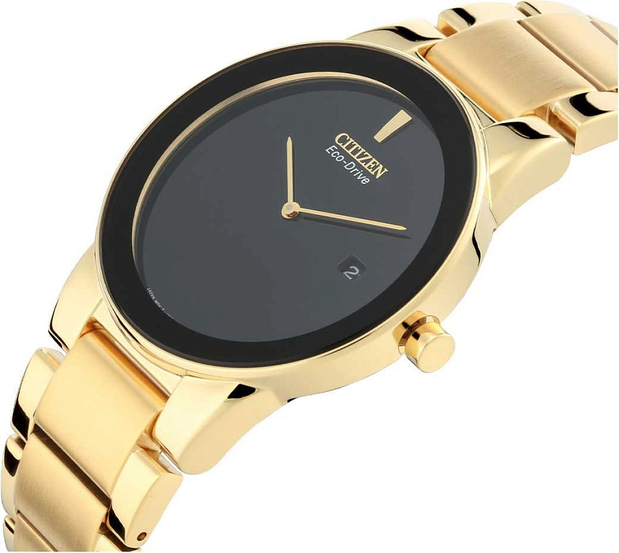 Часы Citizen Eco-Drive Axiom AU1062-56E — кварцевые, сталь металл