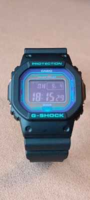 Фото покупателя: Японские наручные часы Casio G-Shock GW-B5600BL-1DR (GW-B5600BL-1) с хронографом