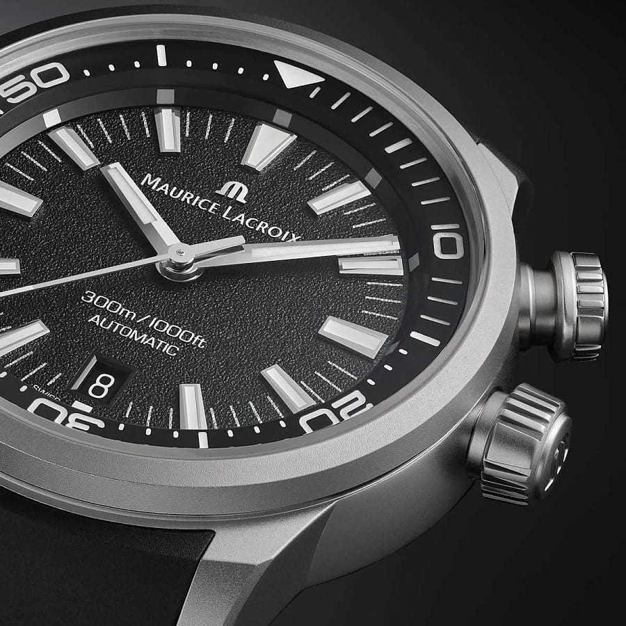 Часы Maurice Lacroix Pontos PT6248-TT03L-330-2 — каучук, мужские