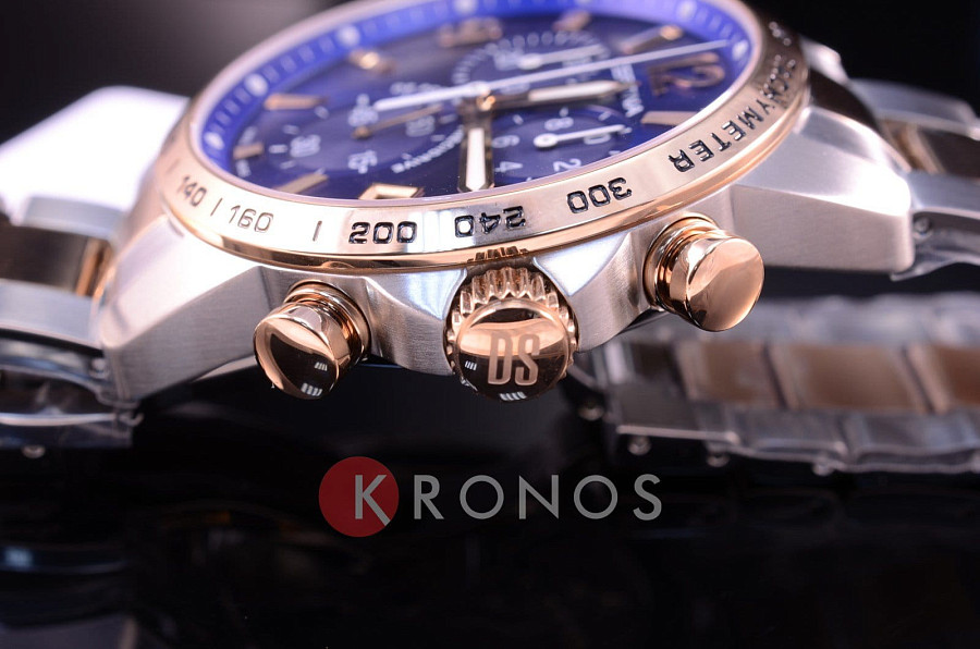 Часы Certina DS Podium Chronograph 1/10 sec C034.417.22.047.00 — металл сталь, Швейцария