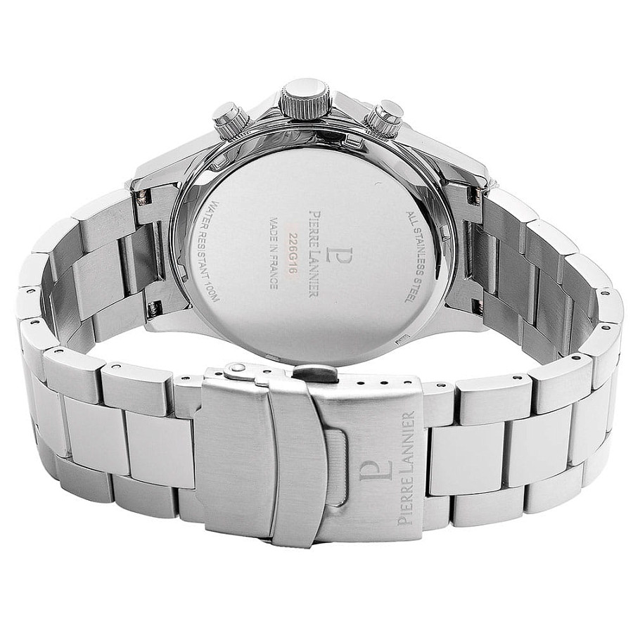 Часы Pierre Lannier Cronos 226G161 — кварцевые, сталь металл