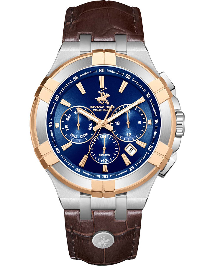 Часы Beverly Hills Polo Club BP3803X.592 — мужские, синий