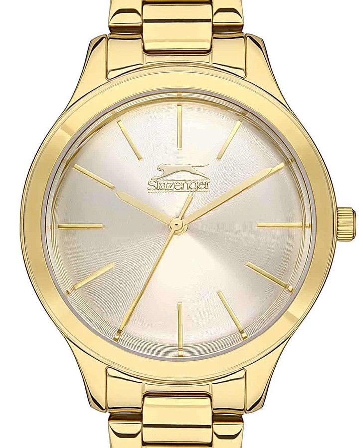 Часы Slazenger SL.09.2101.3.03 — кварцевые, суперметалл металл