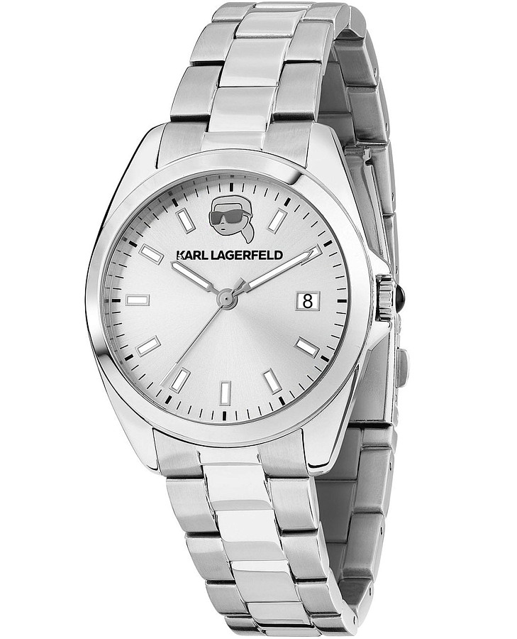 Часы Karl Lagerfeld Round Essentials R0553101517 — женские, серебристый