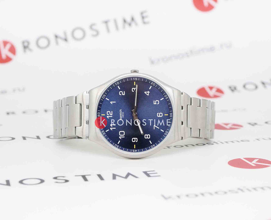 Часы Swatch Skin Irony 42 SS07S106G — кварцевые, сталь металл