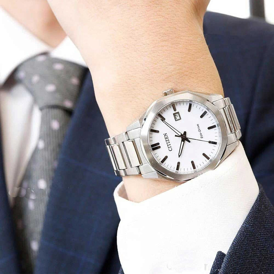 Часы Citizen Eco-Drive BM7620-83A — мужские, нержавеющая сталь