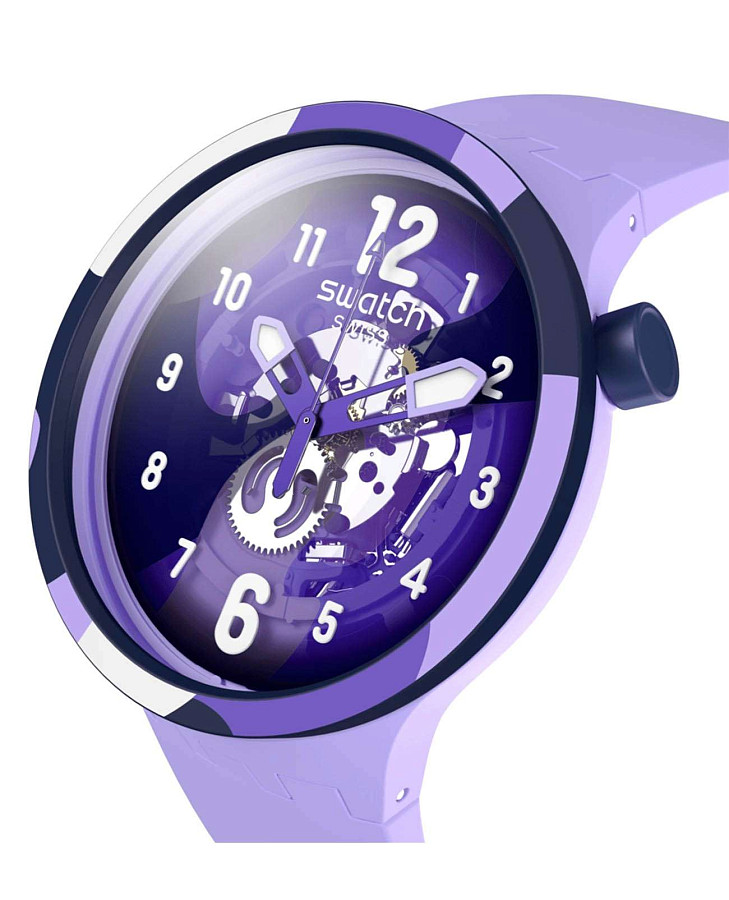 Часы Swatch Big Bold Biosourced Standard SB05V101 — кварцевые, пластик