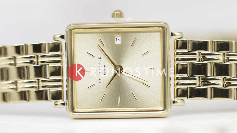 Часы Rosefield The Boxy XS QCGSG-Q048 — артикул QCGSG-Q048