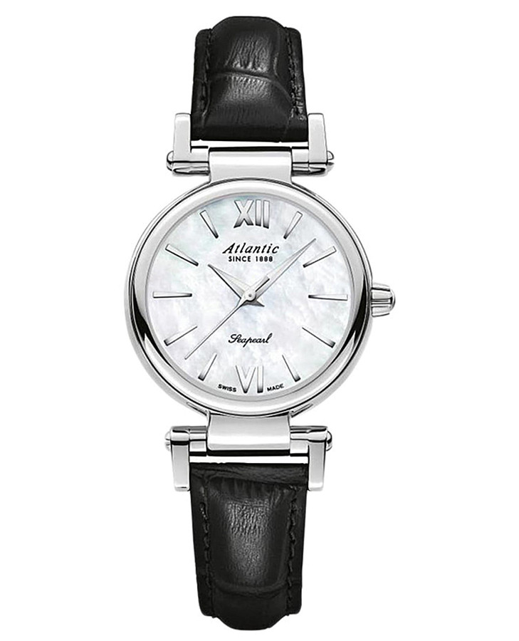 Часы Atlantic Seapearl 41350.41.08 — женские, серебристый