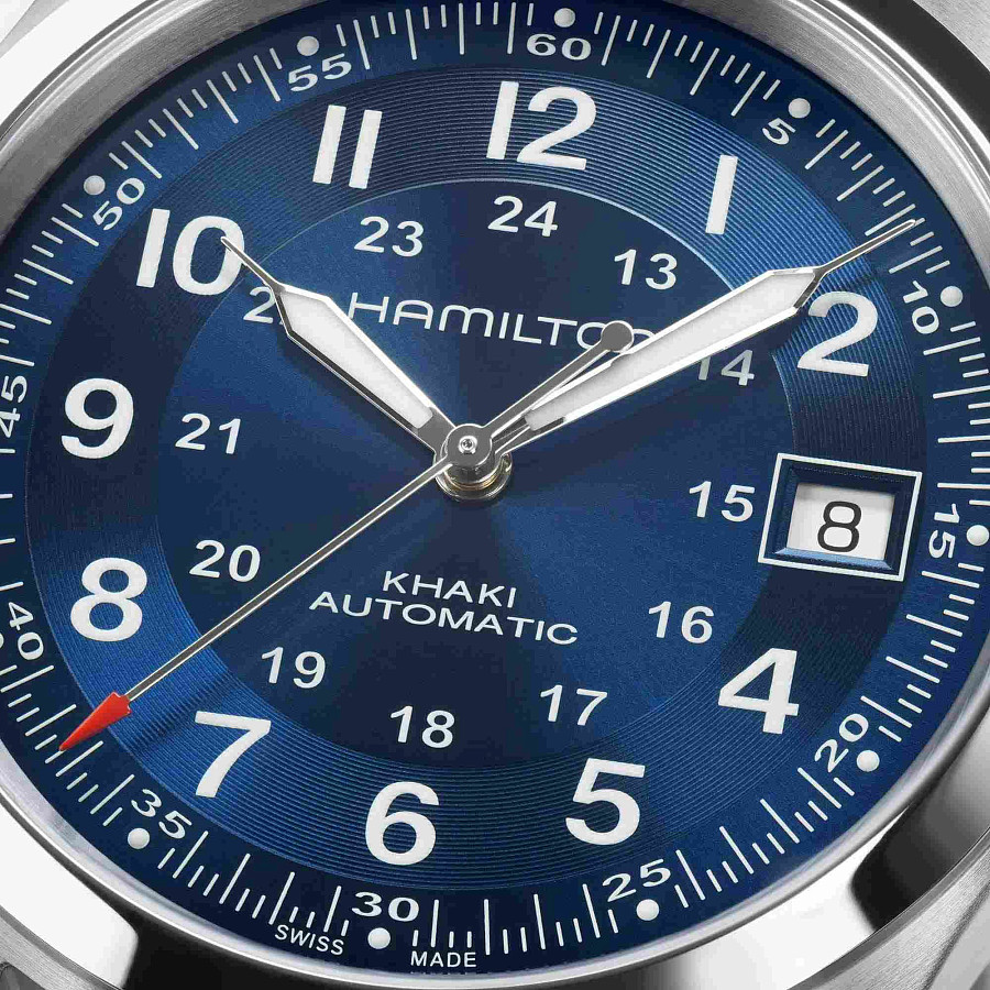Часы Hamilton Khaki Field Auto 38mm H70455940 — механические, Швейцария, мужские