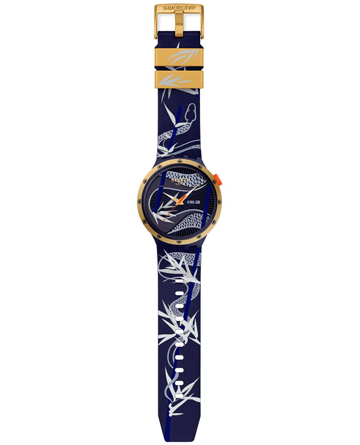 Часы Swatch Big Bold Biosourced Standard SB05Z700 — пластик, Швейцария