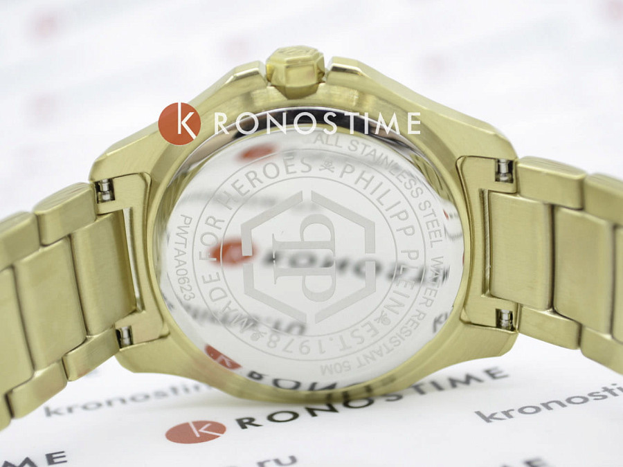 Часы Philipp Plein Plein Philipp PWTAA0623 — черный, сталь металл