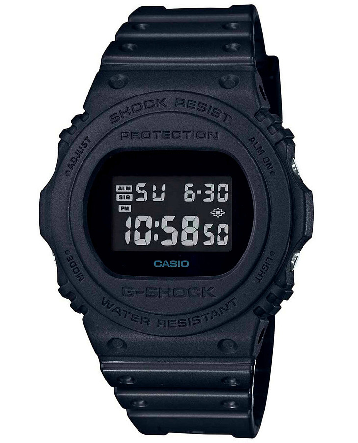 Часы Casio G-Shock DW-5750E-1B — мужские, черный