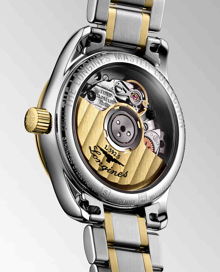 Часы Longines Master Collection L2.128.5.87.7 — механические, золото сталь