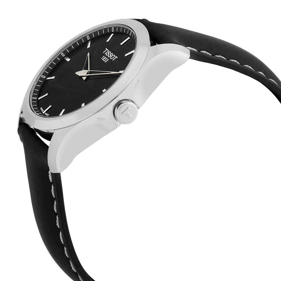 Часы Tissot Couturier Automatic Small Secret Date T035.446.16.051.02 — черный, сталь металл