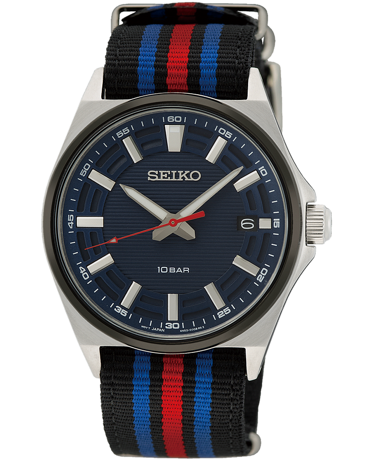 Часы Seiko Conceptual Series Sports SUR509P1 — мужские, синий
