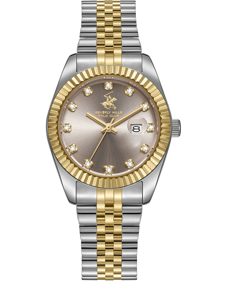 Часы Beverly Hills Polo Club BP3654X.260 — женские, коричневый