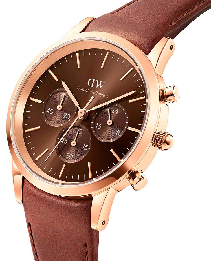 Часы Daniel Wellington Iconic Link Arctic DW00100640 — металл сталь, Швеция