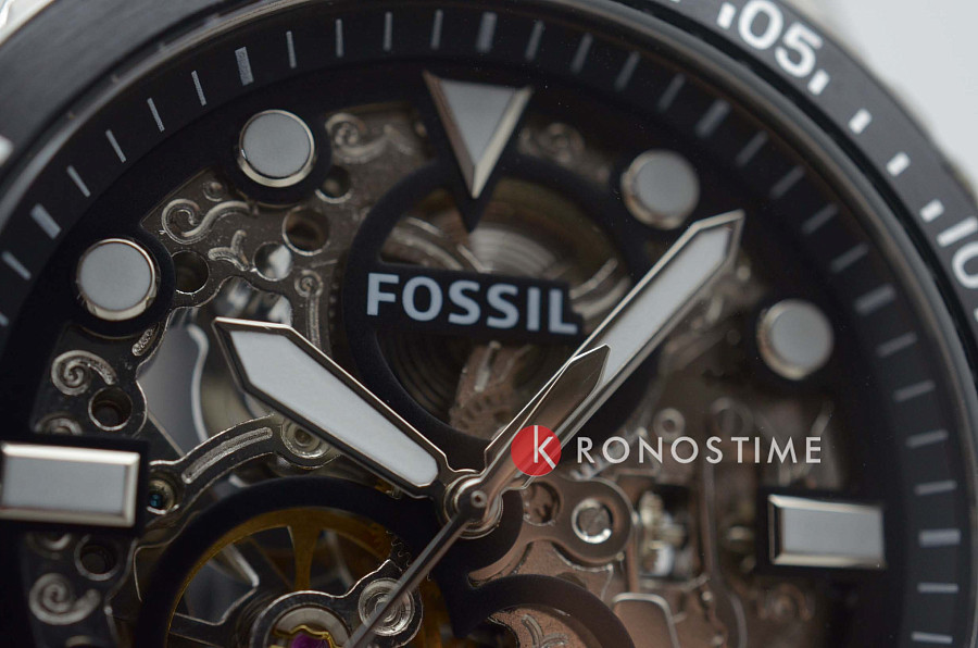 Часы Fossil FB-02 ME3190 — сталь, США