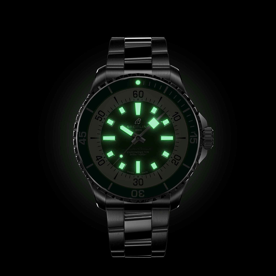 Часы Breitling Superocean Automatic 44 A17376A31L1A1 — нержавеющая сталь, мужские