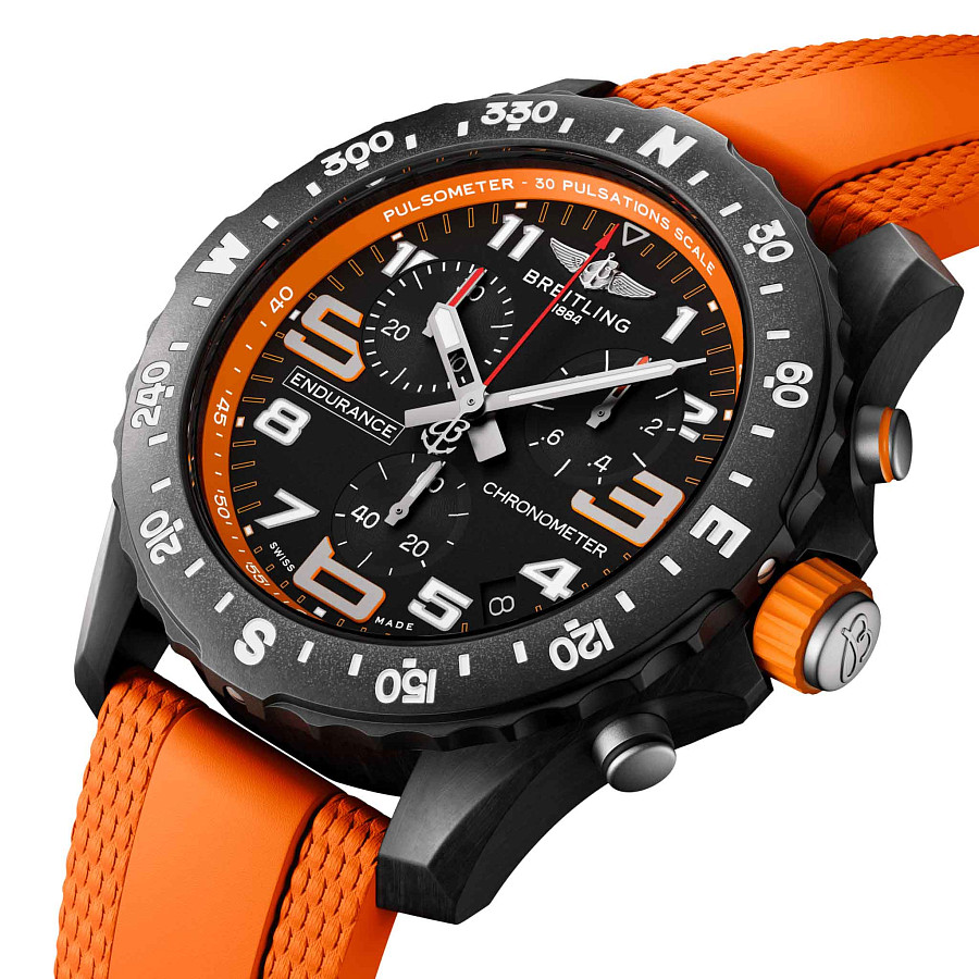 Часы Breitling Endurance Pro 44 X82310A51B1S2 — кварцевые, пластик