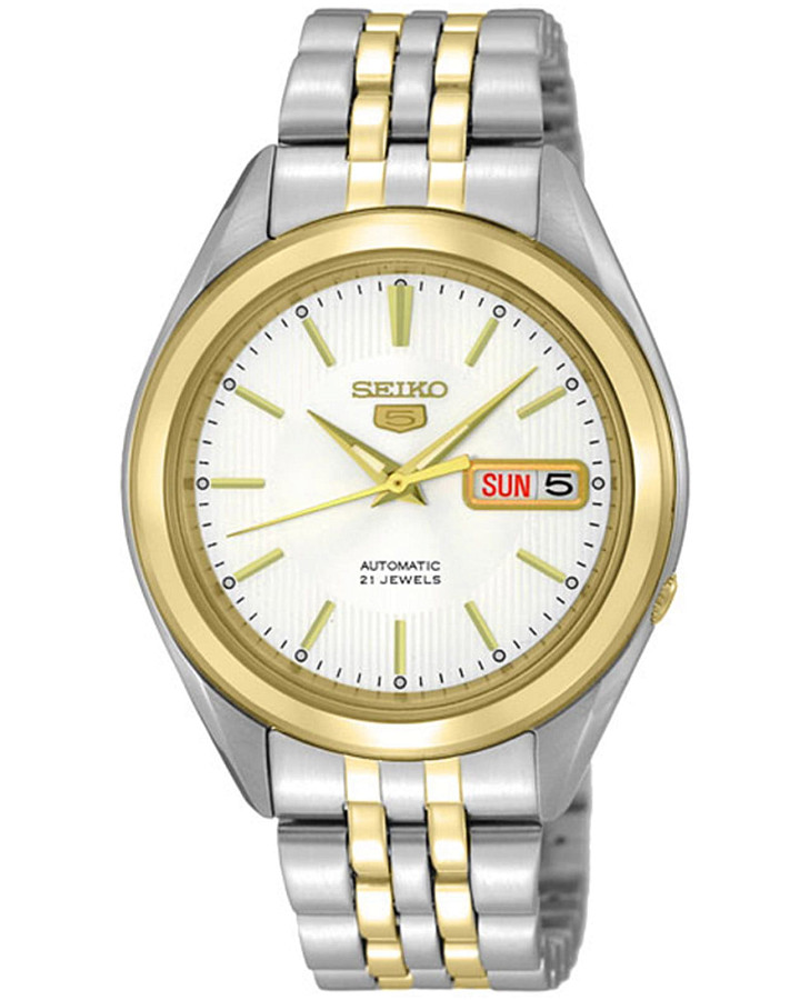 Часы Seiko 5 SNKL24K1 — мужские, белый